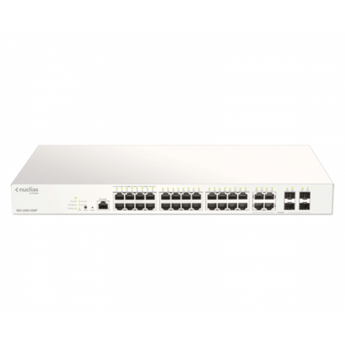 Switch DLink DBS-2000-28MP, 28 porturi, PoE+