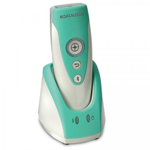 Cititor coduri de bare Datalogic RIDA Healthcare DBT6420-HC-BTK1, 2D, BT, USB, White-Green