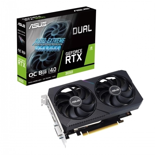 Placa video Asus nVidia GeForce RTX 3050 Dual OC V2 8GB, GDDR6, 128bit