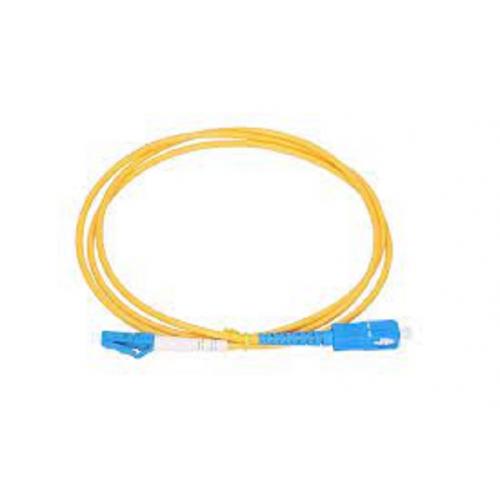 Patch Cord Extralink EX.12301, LC/UPC-SC/UPC, 2m, Yellow