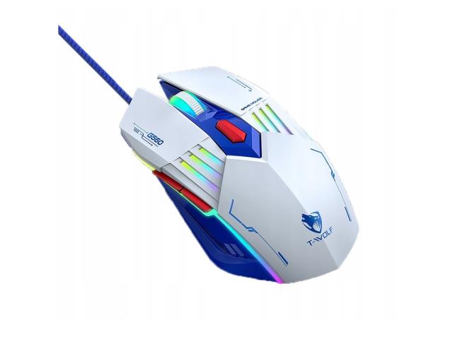 Extralink Gaming Mouse G560-2 | Mysz gamingowa | przewodowa, optyczna, 3200dpi, 6 przycisków, podświetlenie LED