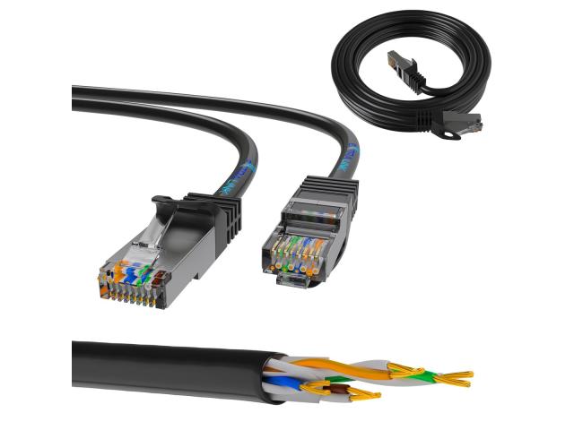 Extralink Kat.5e FTP 2m | Patchcord LAN | Miedź Kabel sieciowy skrętka