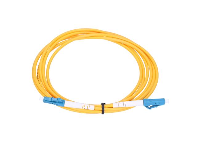 Extralink LC/UPC-LC/UPC | Patchcord | Jednomodowy, Simplex, 3mm, 2m