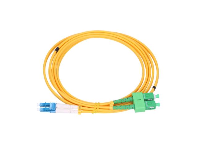 Extralink SC/APC-LC/PC | Patchcord | Jednomodowy, Duplex, 9/125um, 2mm, 1.5m