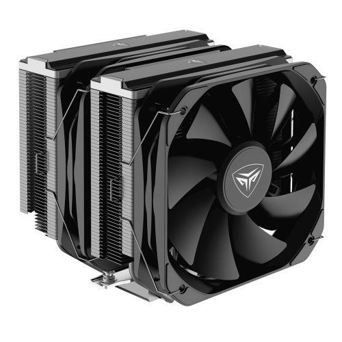 Cooler procesor PcCOOLER G6 BK, 2x 130mm