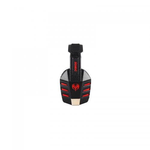 Casti cu microfon Somic G927 Pro, USB-A, Black-Red