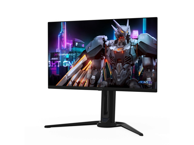 Monitor QD-OLED Gigabyte AORUS FO27Q3, 27inch, 2560x1440, 0.03ms GTG, Black