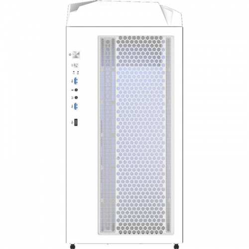 Carcasa Gigabyte C301 GLASS White, Fara sursa