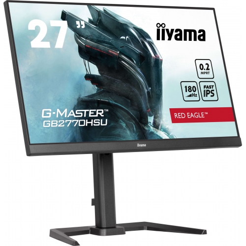 Monitor LED Iiyama G-MASTER Red Eagle GB2770HSU-B6, 27inch, 1920x1080, 0.2ms, Black