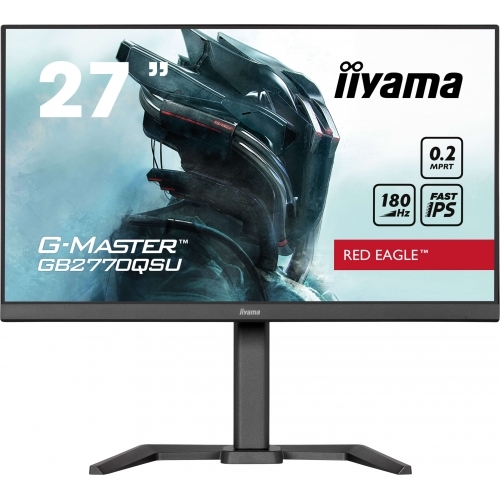 Monitor LED Iiyama G-MASTER Red Eagle GB2770QSU-B6, 27inch, 2560x1440, 0.2ms, Black