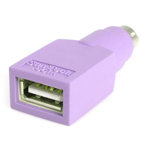 Adaptor Startech GC46FMKEY, USB - PS/2, Purple