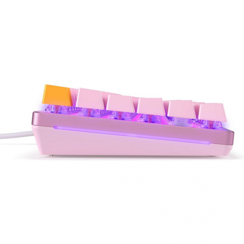 Tastatura Glorious PC Gaming Race GLO-GMMK2-96-FOX-P, RGB LED, USB-C, Pink