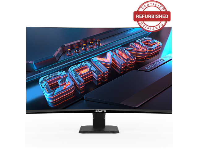 GS27FC Gaming, 27 inch, VA, Full HD, 1920 x 1080, DisplayPort, HDMI, Curbat, AMD FreeSync, 180Hz, 1 ms, Negru Resigilat/Reparat