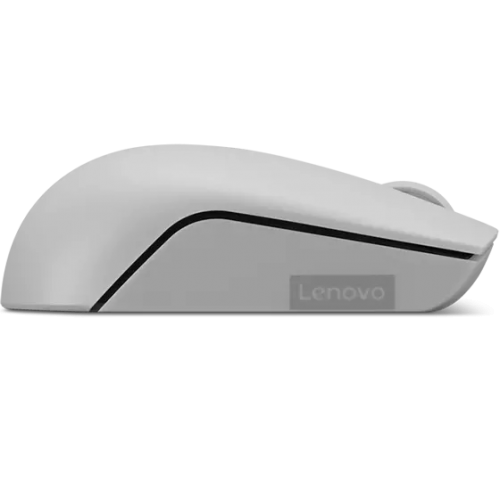 Mouse Optic Lenovo 300, USB Wireless, Arctic Grey