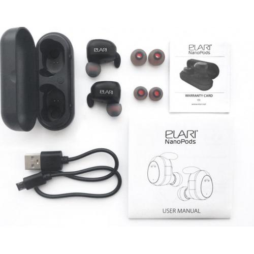 Handsfree Elari NanoPods Hi-Fi, Black