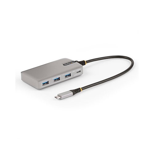 Hub USB Startech HB31C3A1CDPPD3, 3x USB 3.1 female + 2x USB-C female, Gray