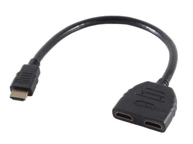 HDMI 19M - 2X HDMI 19F