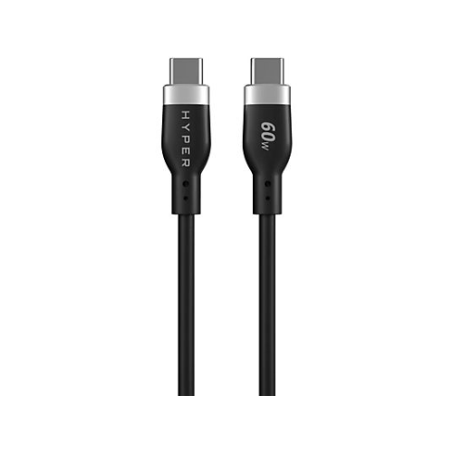 Cablu de date Targus HJ4011BKGL, USB-C male - USB-C male, 1.5m, Black