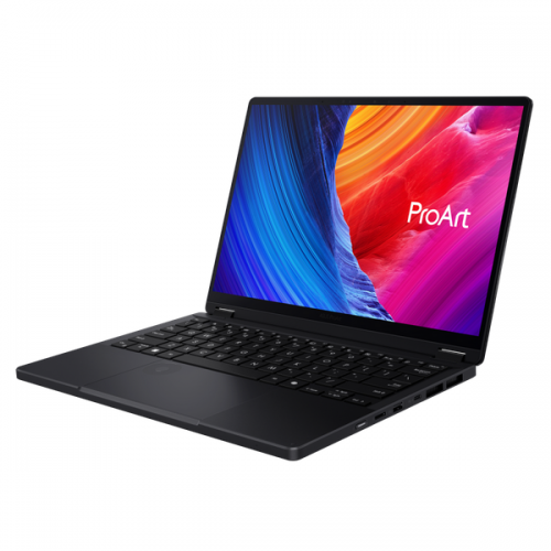 Laptop 2-in-1 ASUS ProArt PX13 HN7306WI-LX010X, AMD Ryzen AI 9 HX 370, 13.3inch, RAM 32GB, SSD 1TB, nVidia GeForce RTX 4070 8GB, Windows 11 Pro, Nano Black