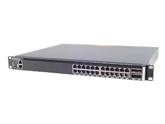 IBM RackSwitch G7028 Rear