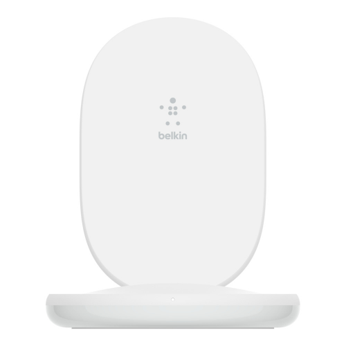 Incarcator Wireless Belkin BoostCharge, QC 3.0, 1x microUSB, 15W, White