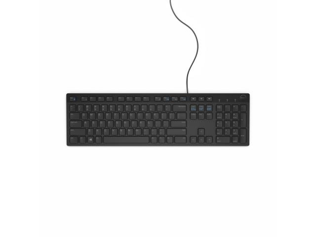 KB216 USB German Black