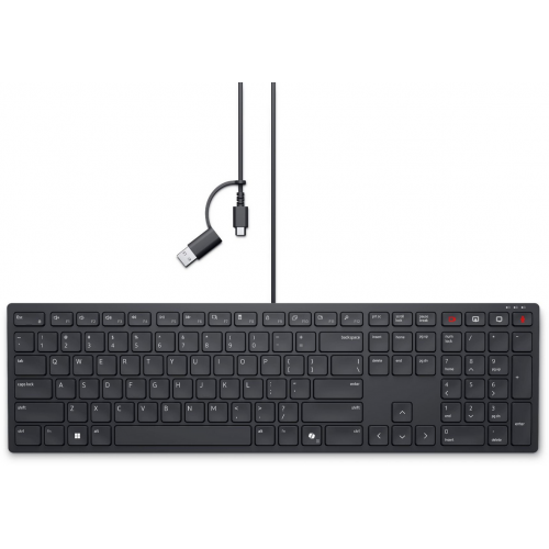 Tastatura Dell KB525C, USB-C, Black