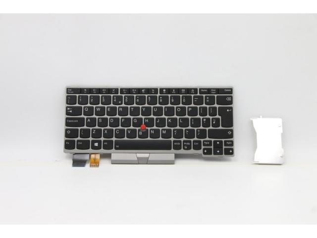 Keyboard BL Silver UK English