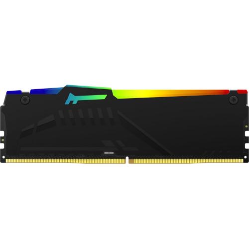 Memorie Kingston Fury Beast RGB Black AMD EXPO/Intel XMP 3.0, 8GB, DDR5-5600MHz, CL36