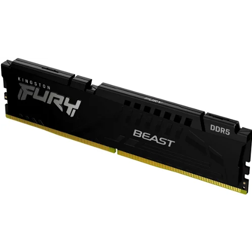 Memorie Kingston Fury Beast Black Intel XMP 3.0, 8GB, DDR5-6000MHz, CL30