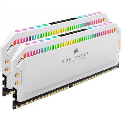 Kit memorie Corsair Dominator Platinum RGB 16GB, DDR4-3200MHz, CL16, Dual Channel