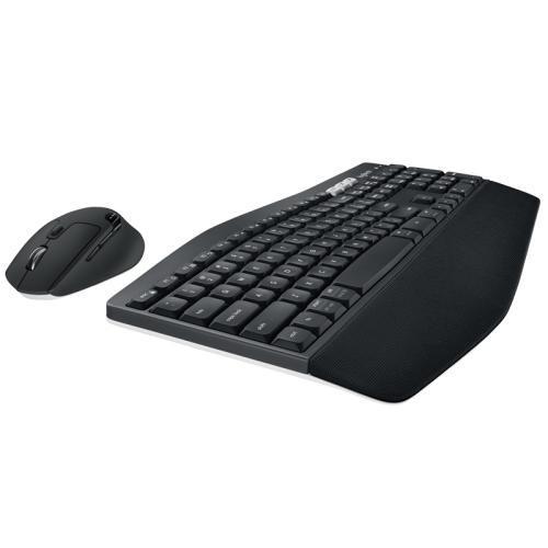 Kit Wireless Logitech MK850 - Tastatura, Bluetooth, Layout Italia, Black + Mouse Optic, Bluetooth, Black