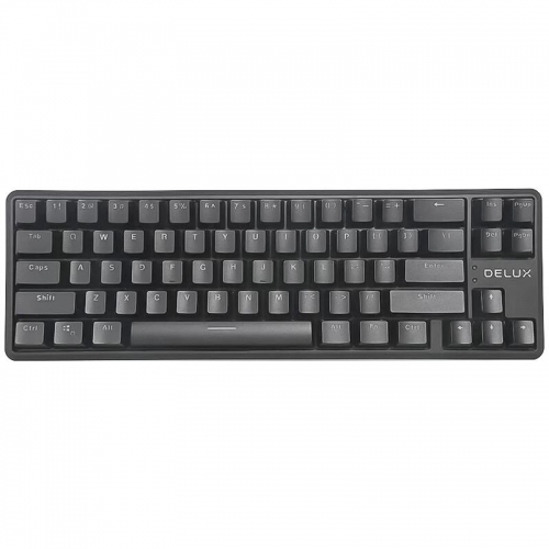 Tastatura Wireless Delux KM32, RGB LED, Bluetooth/USB, Black