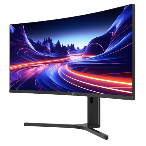 Monitor LED Curbat V7 L340WQ-HAS-E, 34 inch, 3440 x 1440, 6 ms, Black