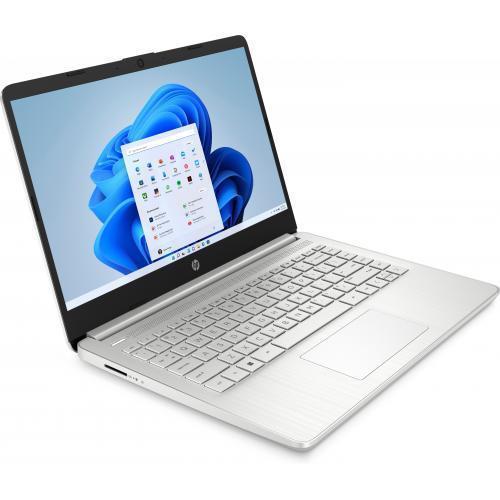 Laptop HP 14s-dq5006nq, Intel Core i5-1235U, 14inch, RAM 16GB, SSD 512GB, Intel Iris Xe Graphics, Windows 11, Natural Silver