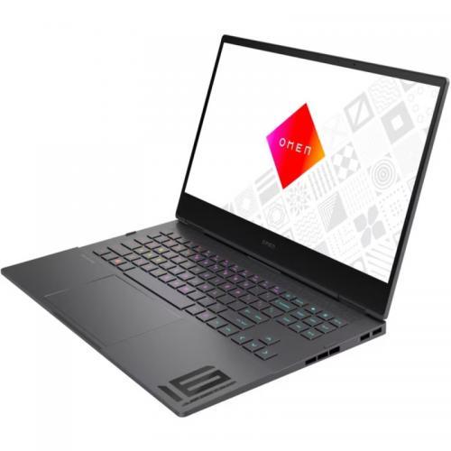 Laptop HP OMEN 16-n0024nq, AMD Ryzen 7 6800H, 16.1inch, RAM 16GB, SSD 1TB, nVidia GeForce RTX 3060 6GB, Free DOS, Mica Silver