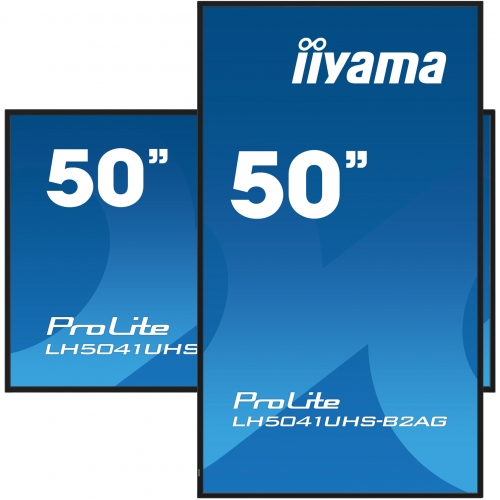 Business Display Iiyama Seria ProLite LH5041UHS-B2AG, 50inch, 3840x2160pixeli, Black