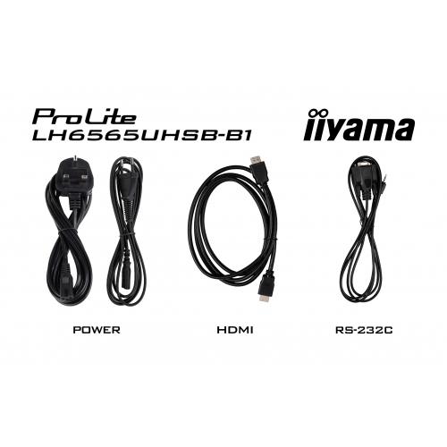 Business Display Iiyama Seria ProLite LH6565UHSB-B1, 65inch, 3840x2160pixeli, Black