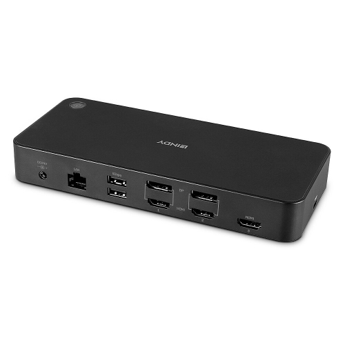 Docking Station Lindy 43366, Black