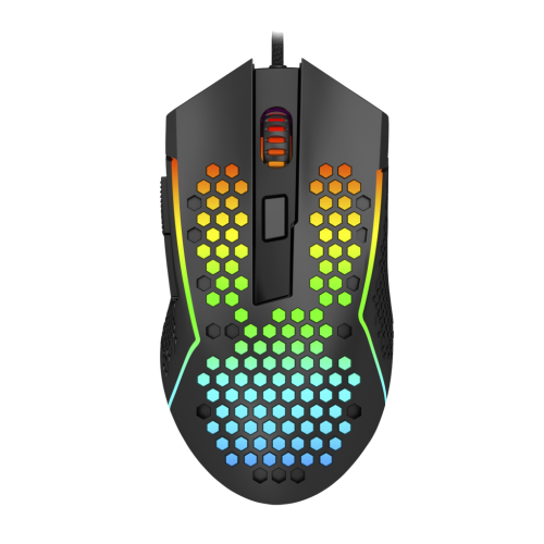 Mouse Optic Redragon Reaping RGB, USB, Black