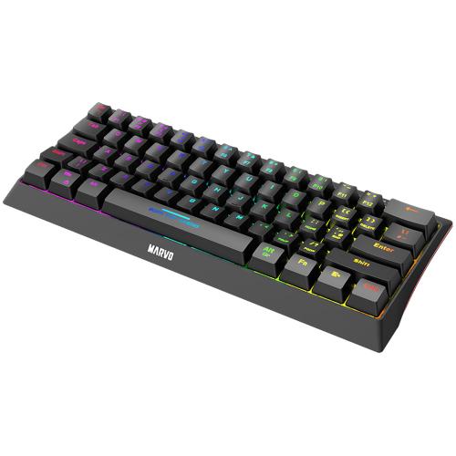 Tastatura Marvo KG962, RGB LED, USB, Black