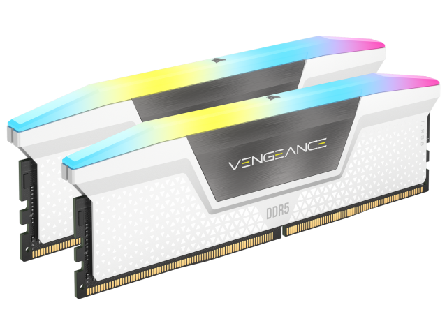 Kit Memorie Corsair Vengeance RGB AMD EXPO, 32GB, DDR5-6000MHz, CL36, Dual Channel