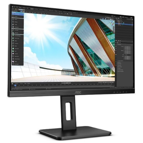 Monitor LED AOC Q24P2Q, 23.8inch, 2560x1440, 4ms, Black