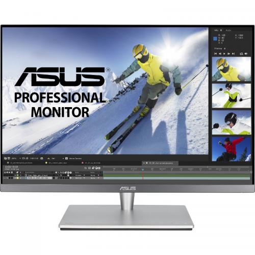 Monitor LED Asus PA24AC, 24.1inch, 1920x1200, 5ms, Gray