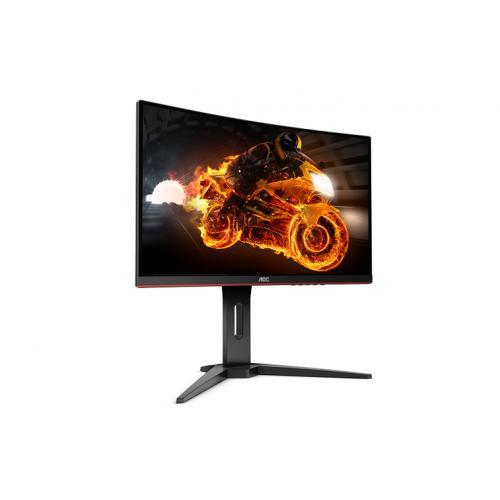 Monitor LED Curbat AOC C24G1, 24inch, 1920x1080, 1ms, Black