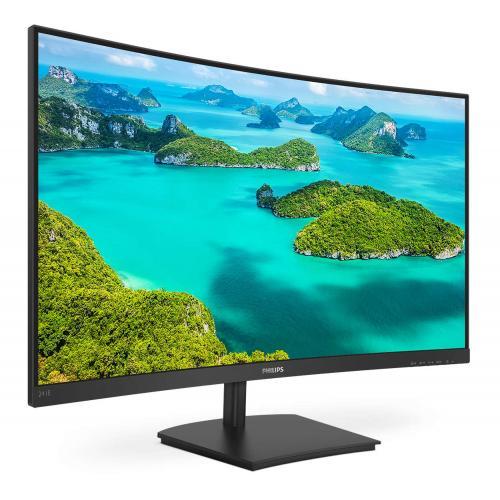 Monitor LED Curbat Philips 241E1SC, 24inch, 1920x1080, 4ms GTG, Black