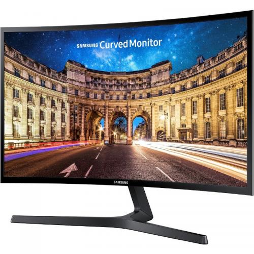 Monitor LED Curbat Samsung LC24F396FHRXEN, 24inch,  1920x1080, 4ms, Black