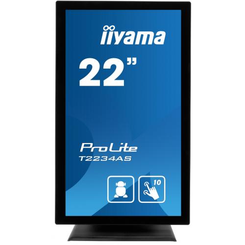 Monitor LED Touchscreen IIyama T2234AS-B1, 21.5inch, 1920x1080, 8ms, Black