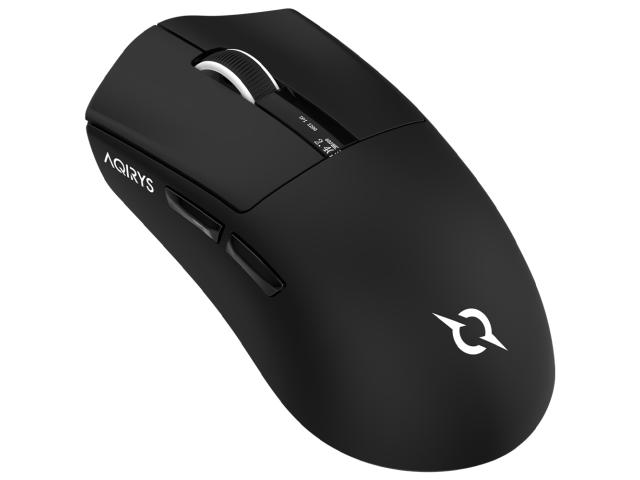 Mouse Optic AQIRYS Zephyr, USB/USB Wireless/Bluetooth, Black