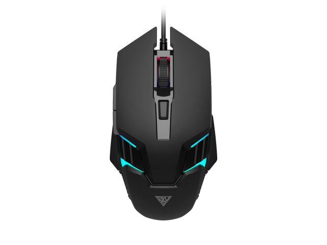 Mouse Optic Gamdias Aura GS4, RGB LED, USB, Black